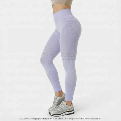 High Waisted And Hip Lifting Yoga Elastic Quick Drying Tight Pants ⭐