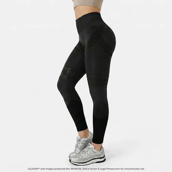 High Waisted And Hip Lifting Yoga Elastic Quick Drying Tight Pants ⭐